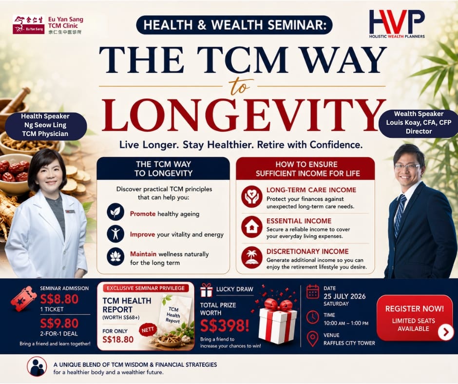 Health & Wealth Seminar: The TCM Way to Longevity